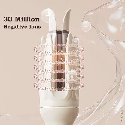 Automatic Hair Curler 28Mm Negative Ions Electric Ceramic Curling Hair Stick Rotating Curl Waves Anti-Tangle Curling Iron Styler